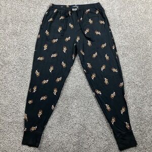 Polo Ralph Lauren Pants Sz Large Pajama Teddy Bear Jokey‎ Black Lounge Sleepwear